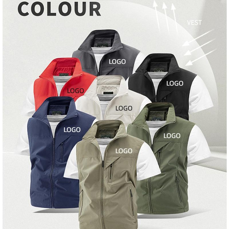 Photography Jacket - Yazlık File Hızlı Kuruyan Erkek Yeleği