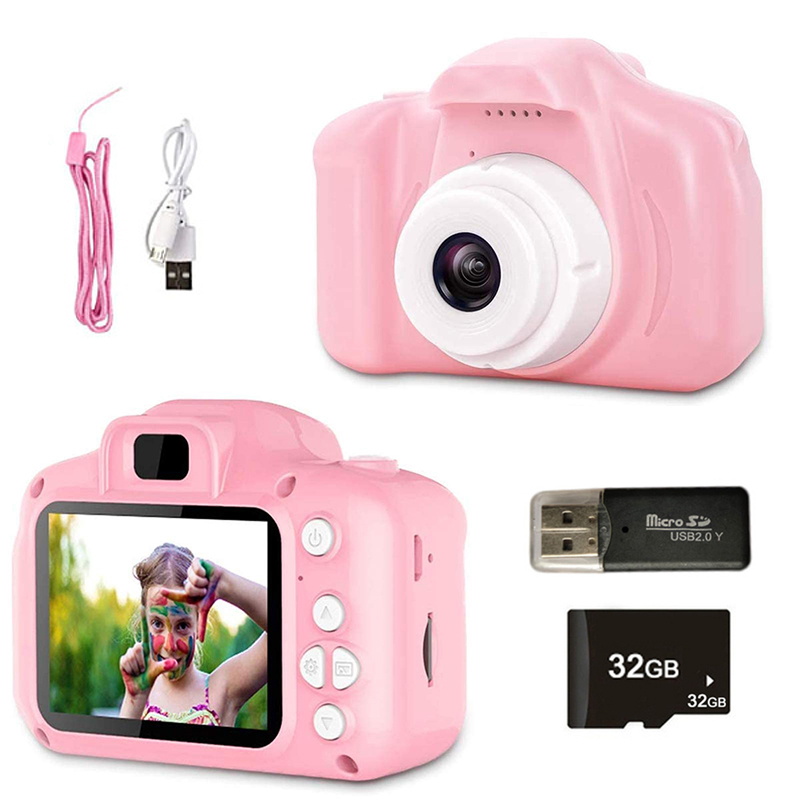 Photography Of Memories - Çocuk Kamerası 1080P HD Ekranlı Kamera