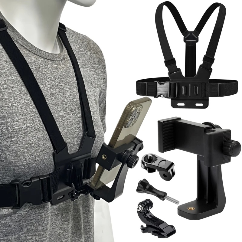 Gopro Action Camera Hero 11 Black - Iphone 14 için Telefon Göğüs Askısı