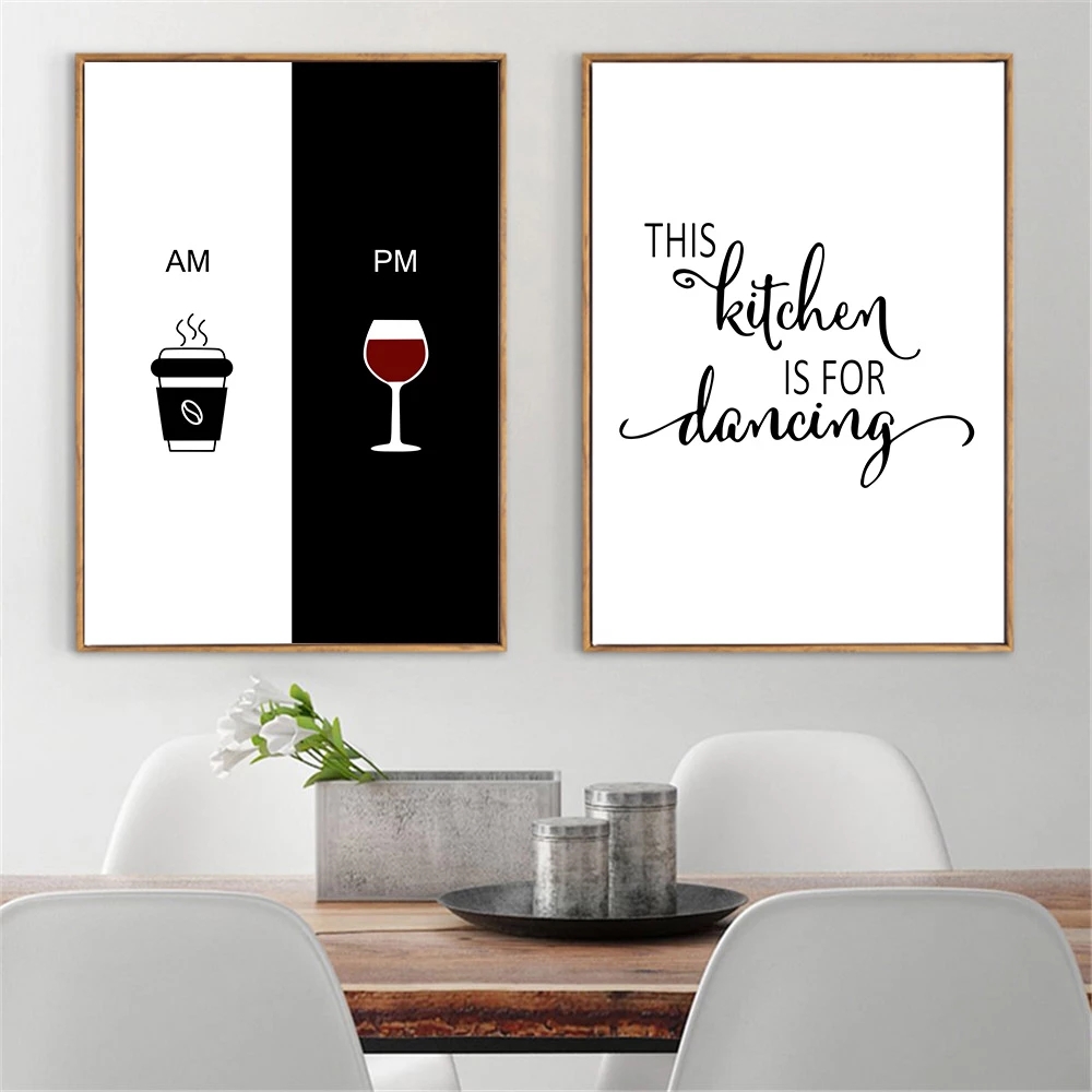 Photography Types - (Çerçevesiz)AM PM Kahve Şarap Posterleri ve