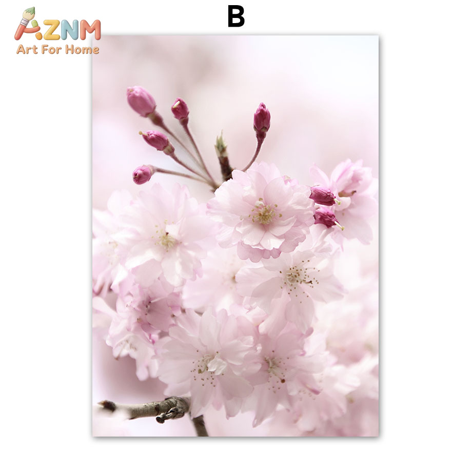 AZNM Pembe Kiraz Çiçeği Kanvas - Photography Quotes Inspirational incelemesi ve fiyatı