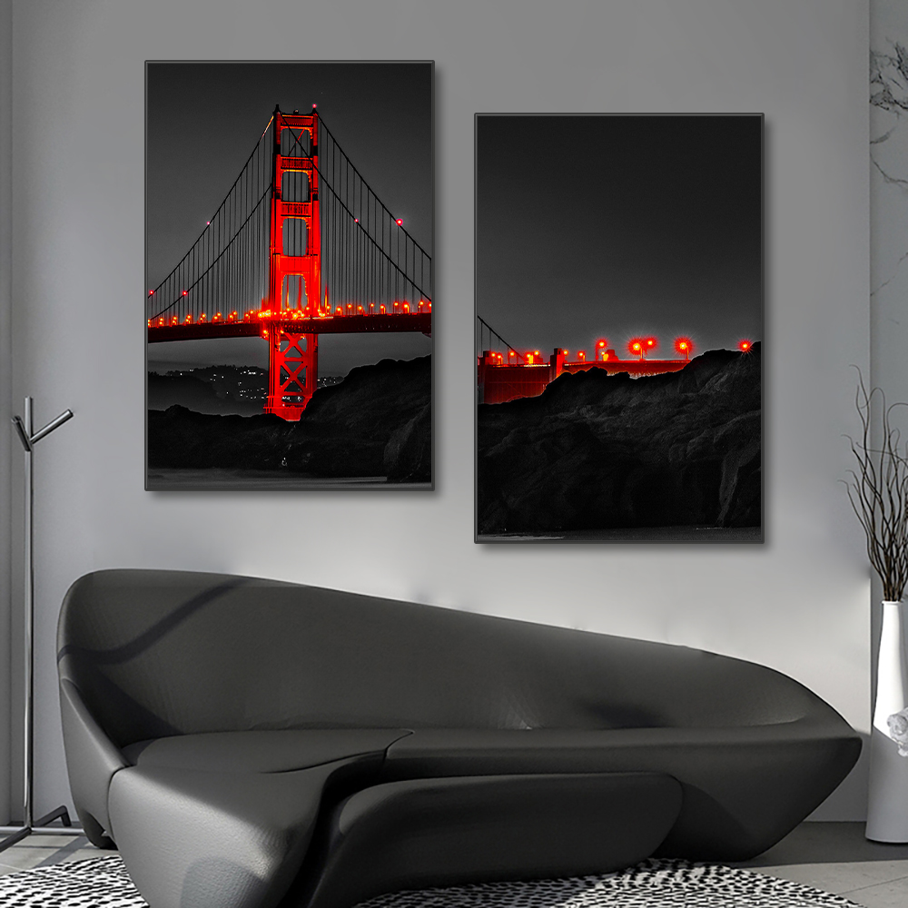 3 adet çerçevesiz poster altın - Photography Types incelemesi ve fiyatı