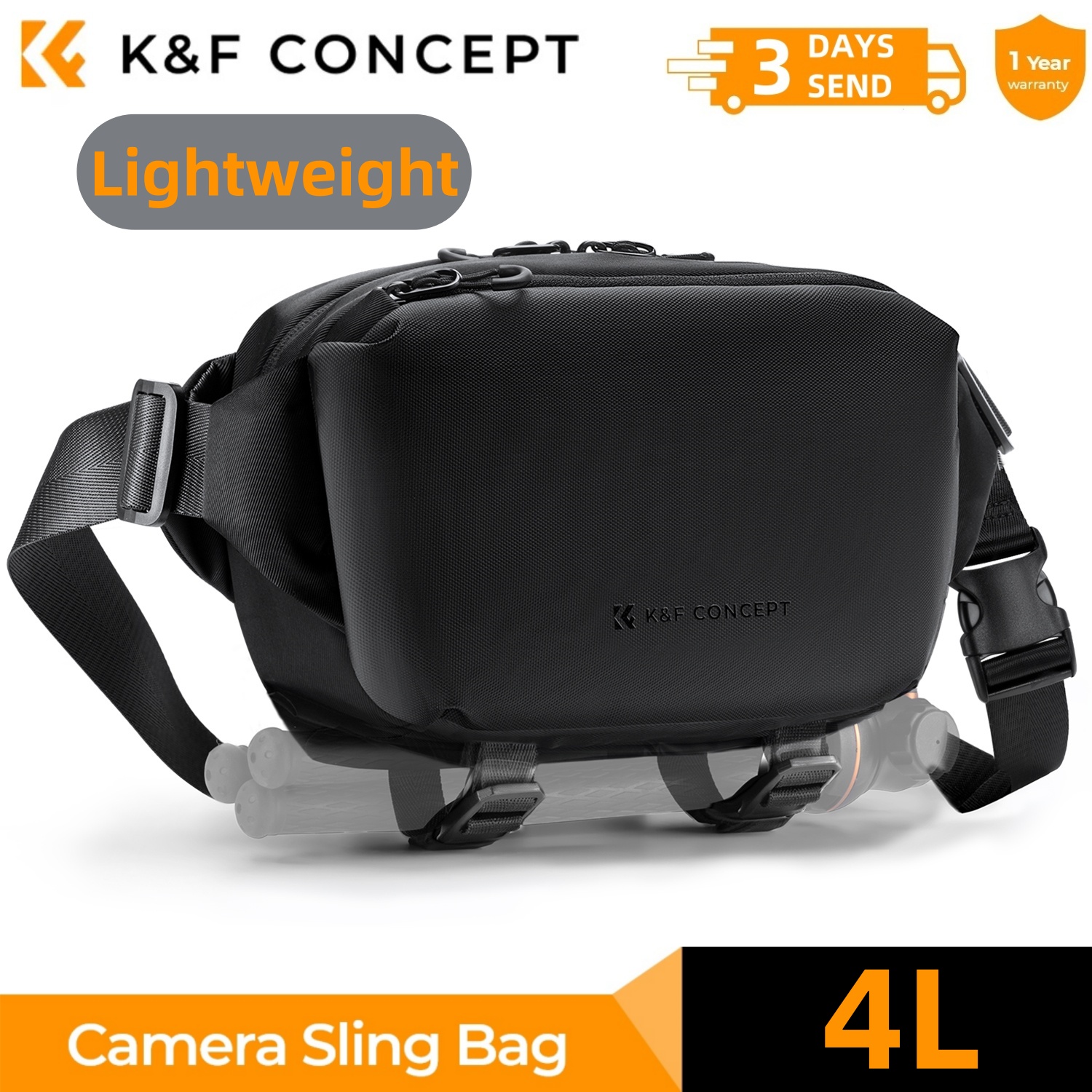 K&F CONCEPT 4L Kamera askılı ç - Photography Camera incelemesi ve fiyatı