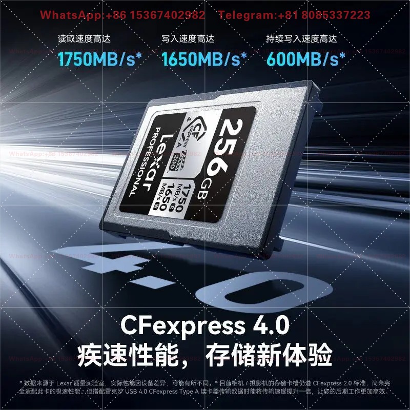 CFexpress 4.0 Tip A Yüksek Hız - Photography Of Memories incelemesi ve fiyatı
