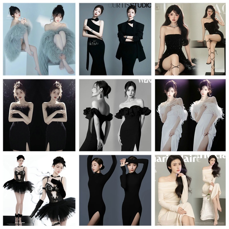 Yeni Moda Sade Atmosfer Kız Po - Photography Studio incelemesi ve fiyatı
