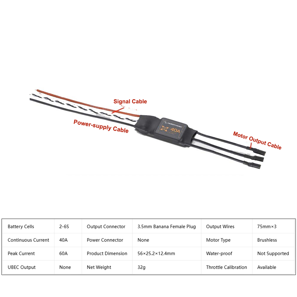 Hobbywing XRotor 40A Fırçasız  - Photography Types incelemesi ve fiyatı
