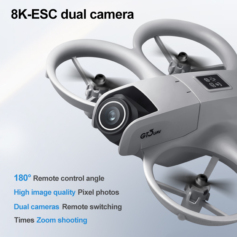 Yeni GT3 Ekranlı Mini Drone 8K - Photography Camera incelemesi ve fiyatı
